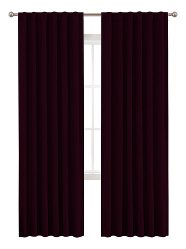Cortinas Blackout Textil 2 Paños 140x220cm Varios Colores