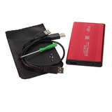 Gabinete Carcasa Disco Duro 2.5 Sata Usb 2.0 Con Funda