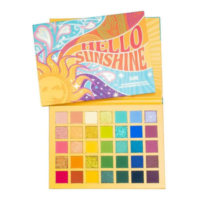 Paleta Sombras 35 Colores Lure The Sixties Hello Sunshine Mate Metalizados | Meses sin interés