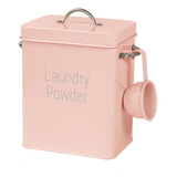 Contenedor De Polvo Para Ropa, Rosa 6.5l 23x18,2x15,7 Cm