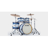 Tama Silverstar Birch Custom Vp52krs Jtb 5 Cascos Y Fierros