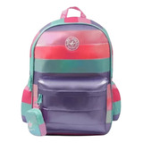 Mochila Espalda Puffer Footy Con Monedero 18 