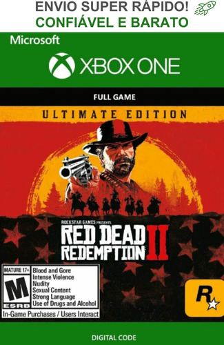 Red Dead Redemption 2 Xbox One / X-s (código 25 Dígitos)