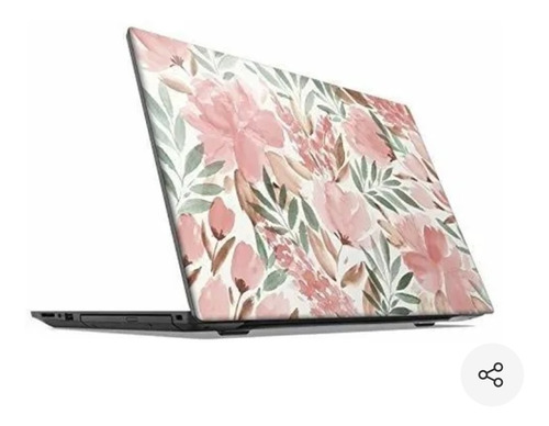 Vinilo Laptop 16 Pulgadas Flores