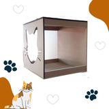 Nicho Casa Para Gato Em Mdf