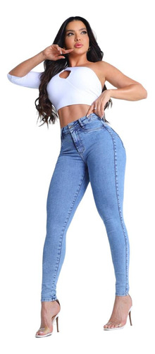 Calça Jeans Feminina Miller Deluxe Original-modelo Claro