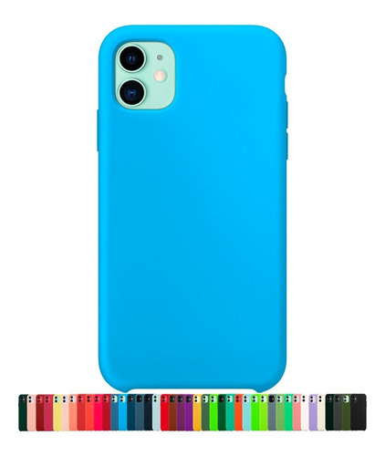 Capa Capinha Silicone Compatível Com Apple iPhone 11 