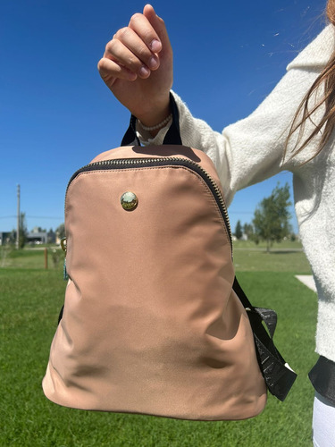 Cartera Nueva Original Jackie Smith Dear Backpack  Beige 