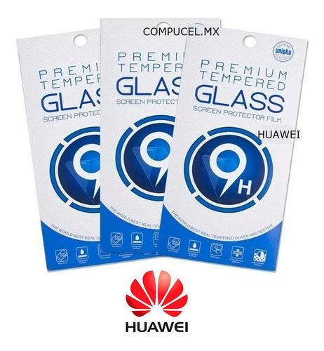 Mica Cristal Templado Celulares Huawei Nuevos Y Viejitos