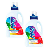 2 Pack Mas Color Detergente Líquido Ropa 4.65 Lt
