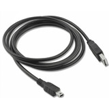 Cable Adhiper Usb A Mini Usb, Negro/5 Pines