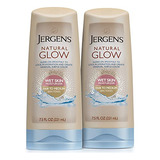 Jergens Natural Glow Wet Skin Loción Corporal Autobronceador