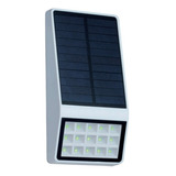 Luz Led Con Panel Solar Y Sensor Movimiento 200 Lumen Litio 