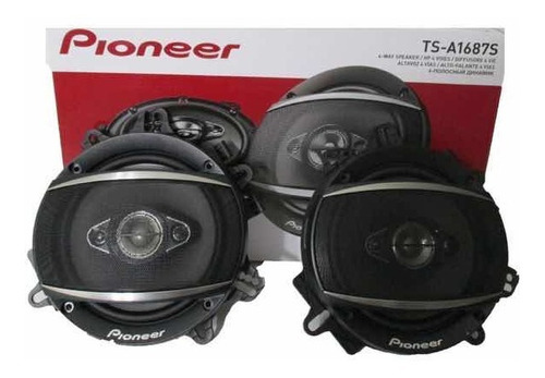 Parlantes Pioneer 6puLG 350w 4vias Ts A1680f 350watts