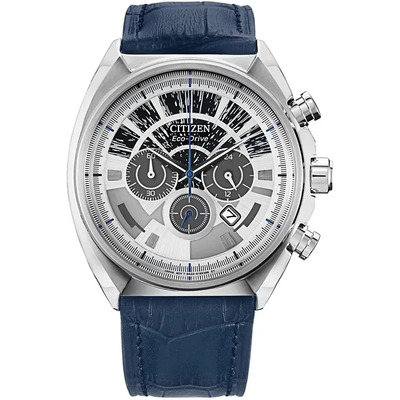 Citizen Star Wars Millenium Falcon Ca4281-00w Color De La Correa Azul Color Del Bisel Azul Color Del Fondo Gris