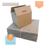 Caja Embalaje Mudanza 40x30x30 Reforzada X 15