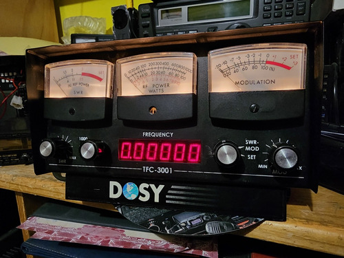Medidor Hf Swr Dosy Con Frecuencimetro Radio Cb Multibanda 