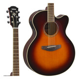 Violao Yamaha Cpx600 Ovs Jumbo Eletrico Vintage Sunburst