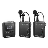 Microfone Preto Omnidirecional Godox Vmics2 Lavalier