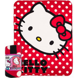 Northwest Sanrio Hello Kitty, Manta De Forro Polar Polka Dot