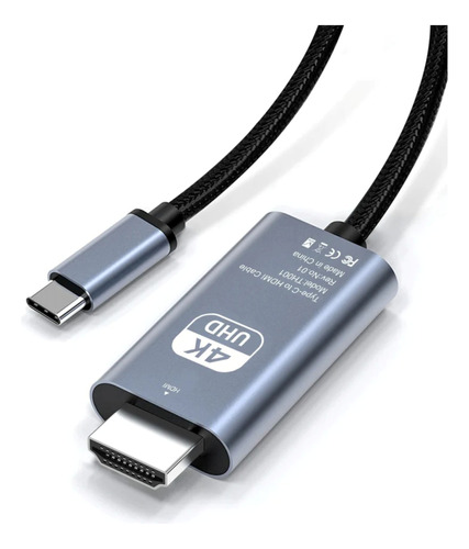 Cable Usb Tipo C  A Hdmi 1.8 Mts