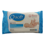 Q-soft Premium Toallitas Humedas Clásicas Ph Balanceado X40