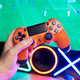 Control Joystick Inalámbrico Sony Playstation Dualshock 4 Ps4 Sunset Orange