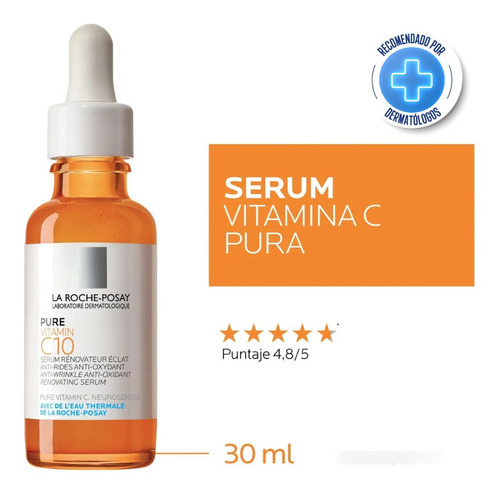 Sérum Antioxidante La Roche-posay Pure Vitamin C10 X 30 Ml