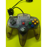 Control N64 O Nintendo 64 Original Transparente Morado
