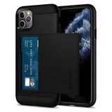 Funda Spigen Slim Armor Cs P/ iPhone 11 Pro Black Original