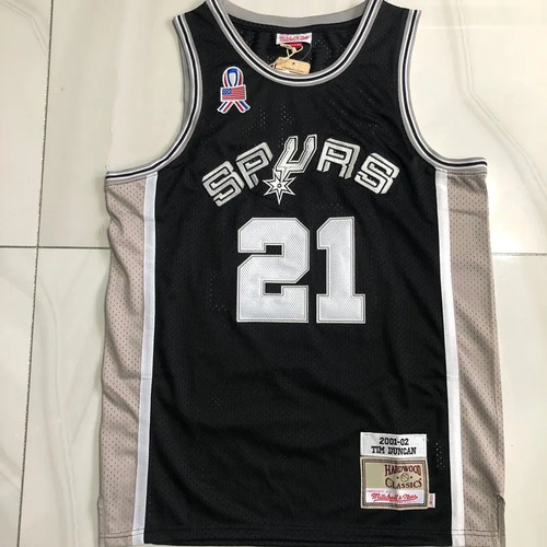 Camiseta Deportiva De Baloncesto Tim Duncan #21, Transpirabl