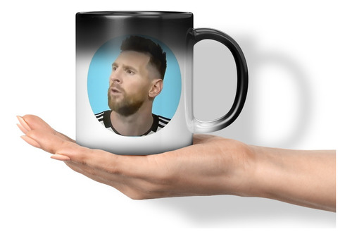 Taza Magica Cambia Color Messi 11 Onzas