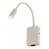 Arandela Led Cabeceira Cama Luz Conforto Leitura 3w Avant