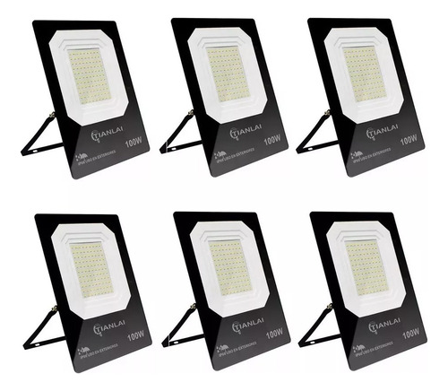 Reflector Led Exterior 100w Ip66 6pzs Tianlai R13w100s08