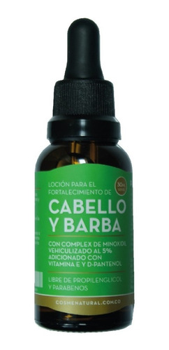 Minoxidil 5% Para Cabello/barba - mL a $1197