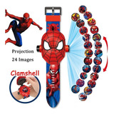 Reloj Digital Infantil Con Proyector 24 Imaganes Personajes