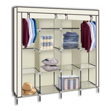 Practico Armario Closet Ropero Armable Grande-170*170*45cm