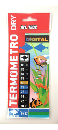 Termómetro Digital Pecera Peces Grande 1802 Color No Aplica