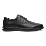Zapato Casual Flexi Negro Para Hombre [fff3641]