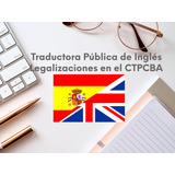 Traducción Pública (inglés)