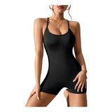 Palazzo Corto Moderno D Tirantes Sexy  Enterizo Bodysuit 285