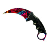 Faca Karambit Cs Go Multi-color Hyper Beast - Combate Afiado