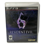 Resident Evil 6 Ps3 - Físico  (original)