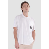 Remera Key Biscayne Neleo Negro Blanco I24