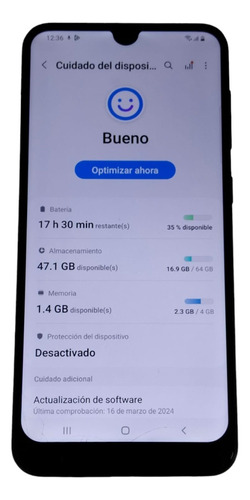 Samsung Galaxy A30 64gb Para Repuestos O Reparar 