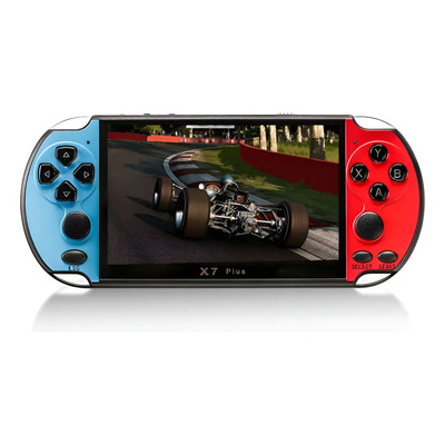 X7 Plus Consola Portatil Fhd 5.1 Con Doble Rocker Pantalla Azul | Envío gratis