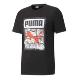 Playera Puma Graphic Tee Box Para Hombre 532666-51