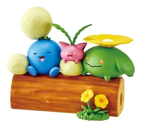 Figura Pokémon Jumpluff, Hoppip Y Skiploom Good Friends Tree