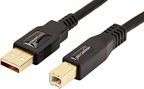 Cable Usb-a A Usb-b 2.0 De Amazon Basics