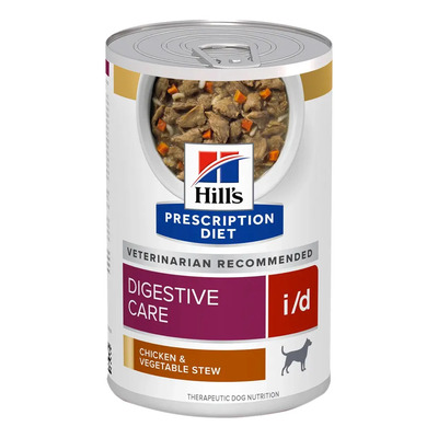 Alimento Hill's Prescription Diet Digestive Care i\u002Fd para perro adulto todos los tamaños sabor pollo y estofado de vegetales de 354.375 g | MercadoLibre